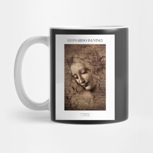 La Scapigliata by Da Vinci Poster Mug